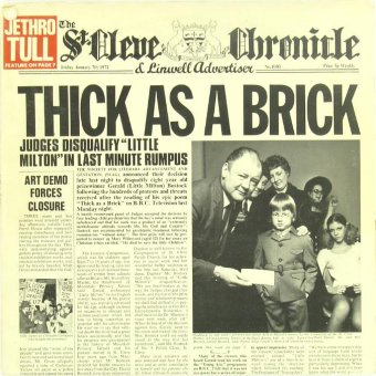 JETHRO TULL 1972 Thick As A Brick