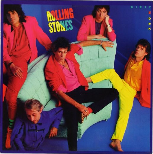 ROLLING STONES 1986 Dirty Work