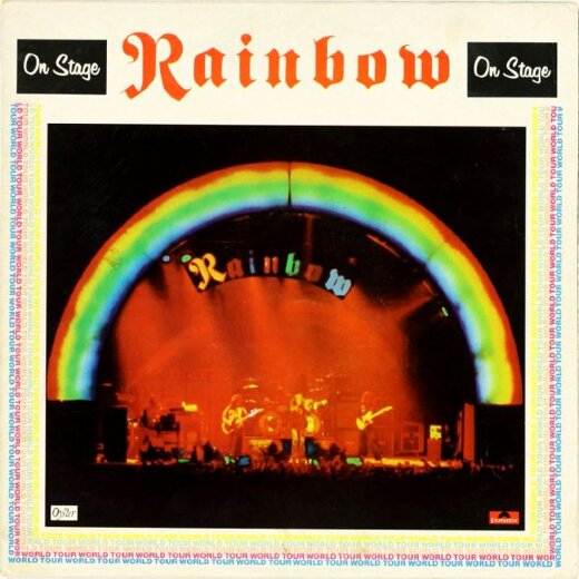 RAINBOW 1977 Rainbow On Stage