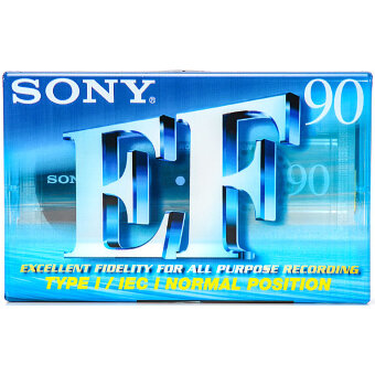 Магнитофонная кассета SONY EF C-90 Type I 1