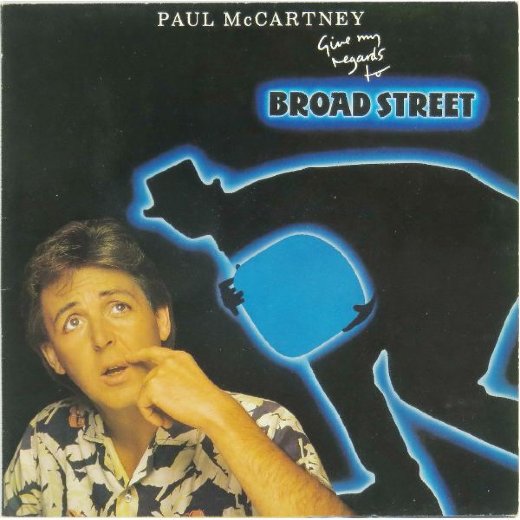 PAUL McCARTNEY 1984 Give My Regards To Broadstreet