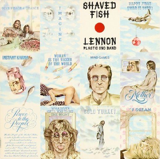 JOHN LENNON 1975 Shaved Fish