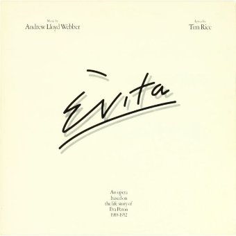 ANDREW LLOYD WEBBER 1976 Evita