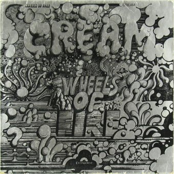 CREAM 1968 Wheels Of Fire - In The Studio